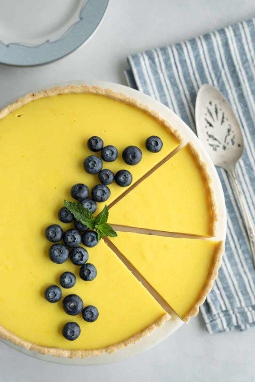 Silken Tofu Lemon Tart