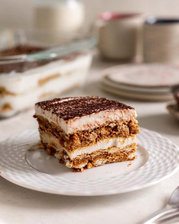 Silken Tofu Tiramisu