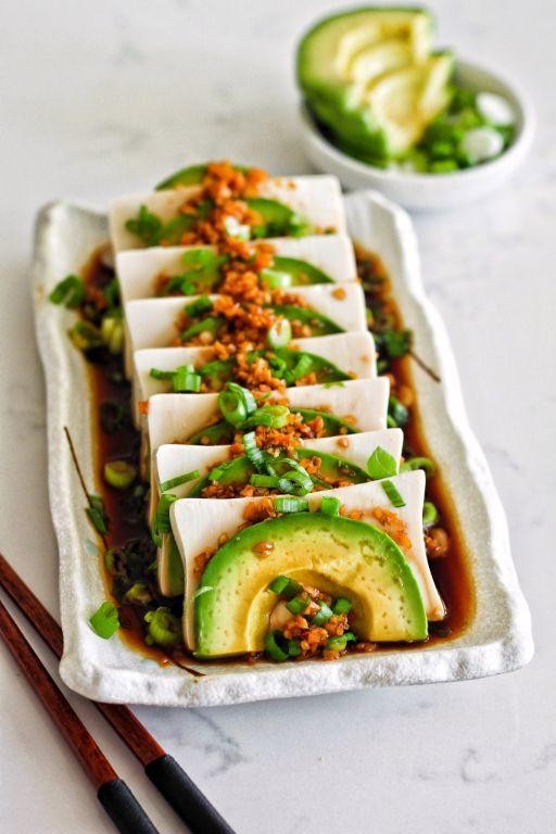 Silken Tofu and Avocado Blend