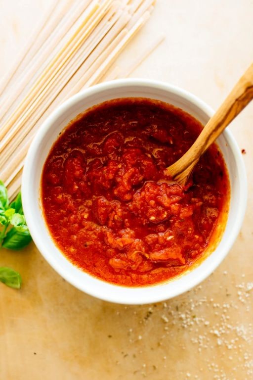 Simple Marinara Tomato Sauce