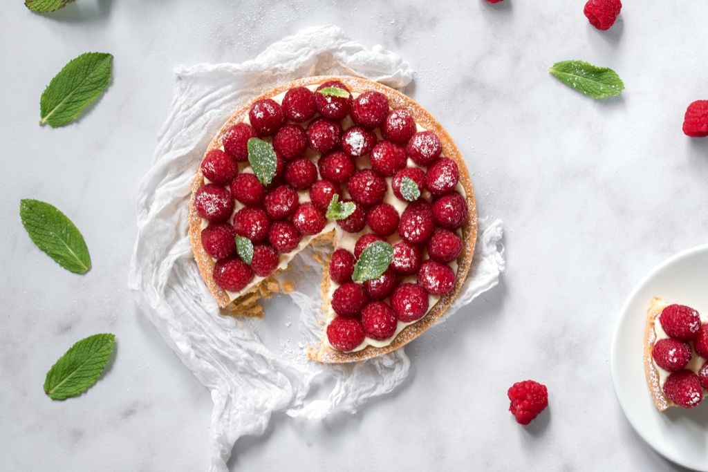 Simple Raspberry Tart
