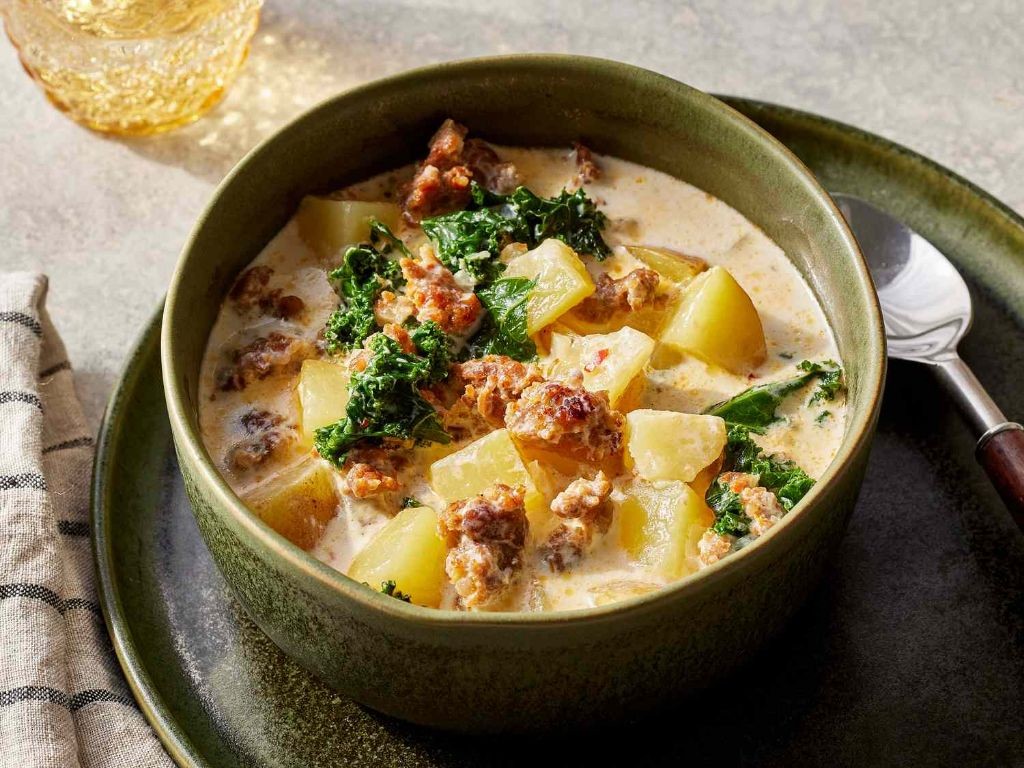 Simply Potatoes and Kale Soup