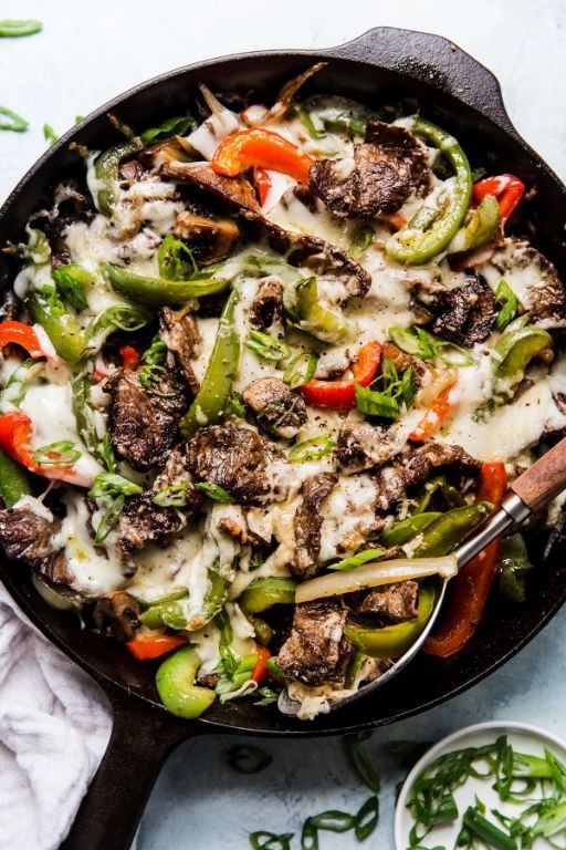 Skillet Philly Cheesesteak
