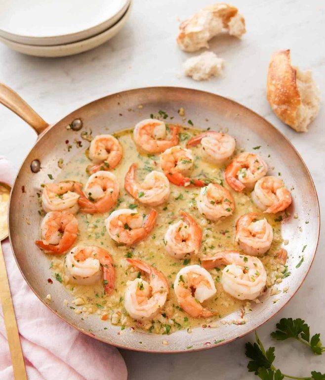 Skillet Shrimp Scampi