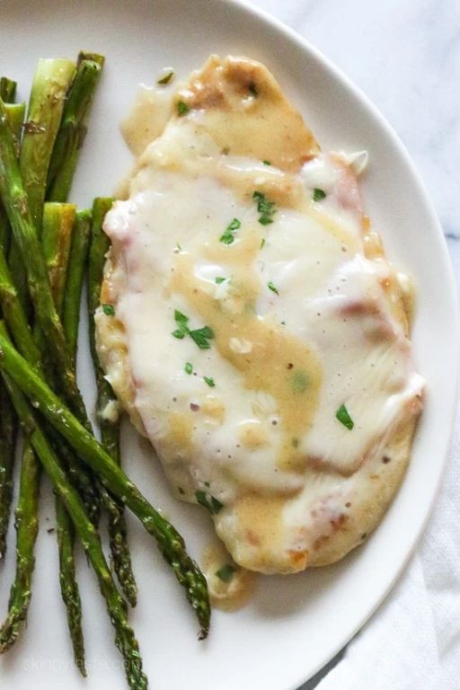 Skinny Chicken Breast Cordon Bleu