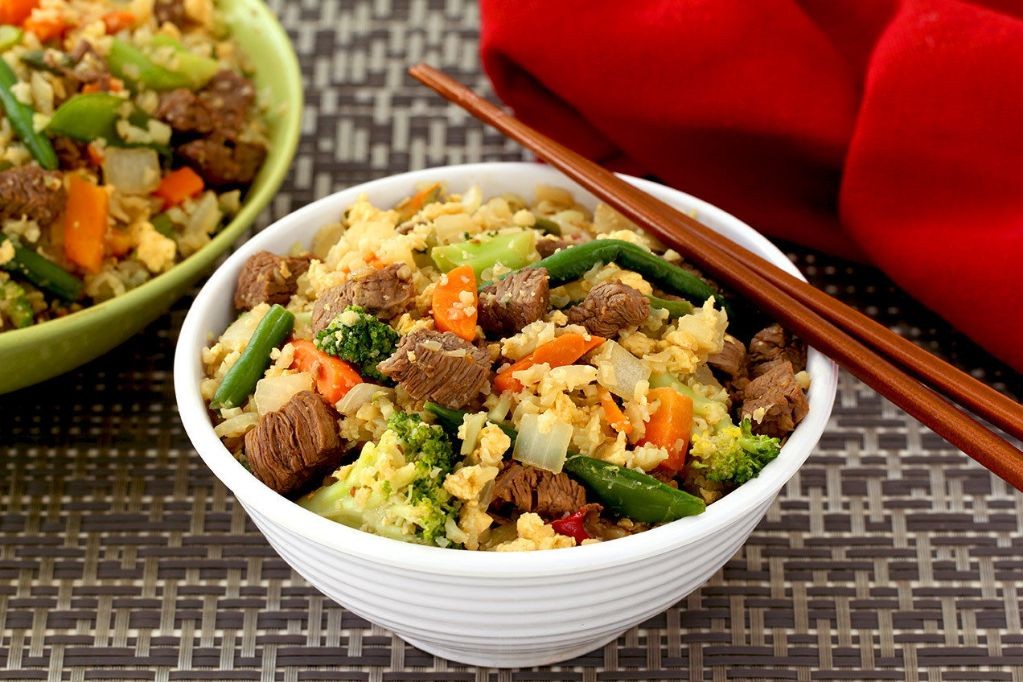 Skinny Girl Cauliflower Rice Stir-Fry