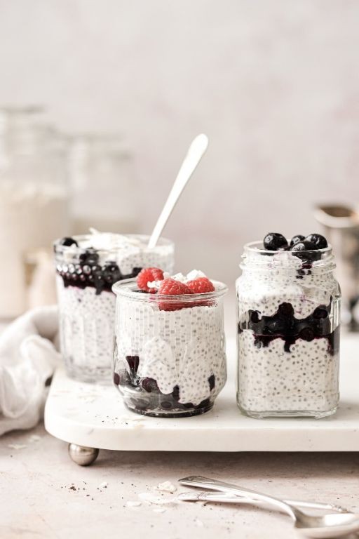 Skinny Girl Coconut Chia Pudding