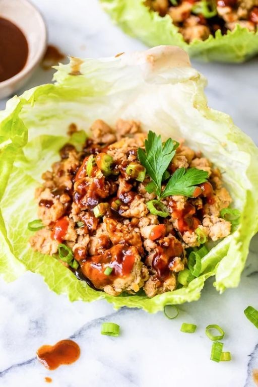 Skinny Girl Grilled Chicken Lettuce Wraps