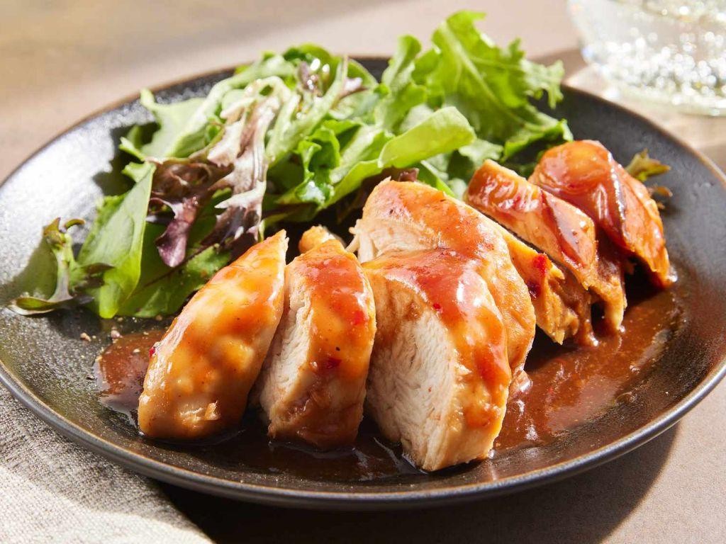 Slow Cooker BBQ Dark Meat Chicken