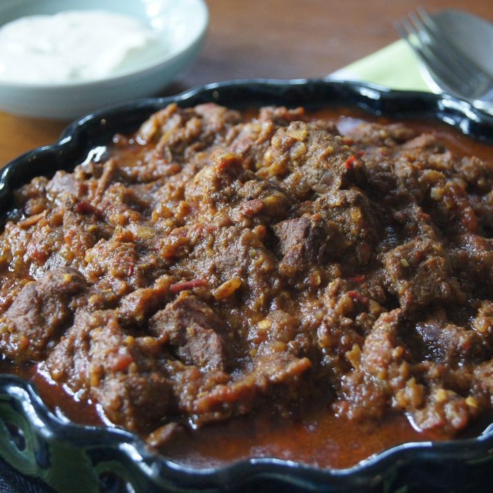 Slow Cooker Beef Vindaloo