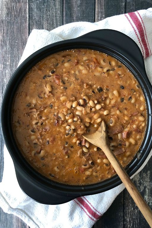Slow Cooker Black-Eyed Pea Soup