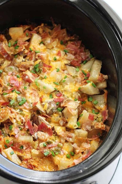 Slow Cooker Chicken and Potato Casserole
