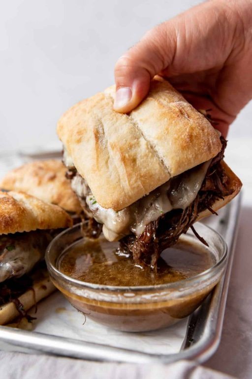 Slow Cooker French Dip Beef Roast