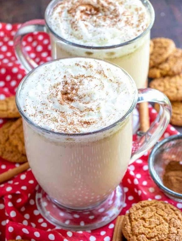 Slow Cooker Gingerbread Hot Chocolate