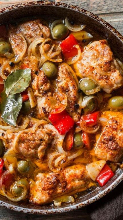 Slow Cooker Mediterranean Chicken