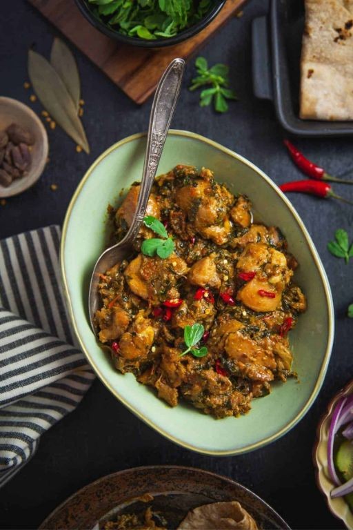 Slow Cooker Methi Chicken