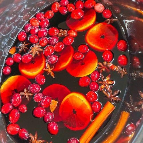 Slow Cooker Mulled Wine Punch