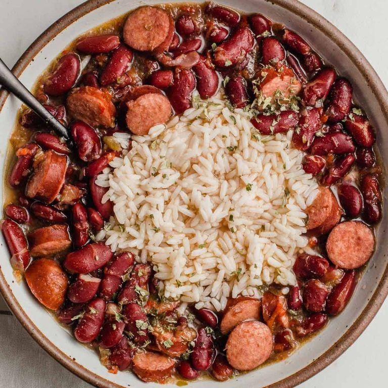 Slow Cooker Red Beans and Rice