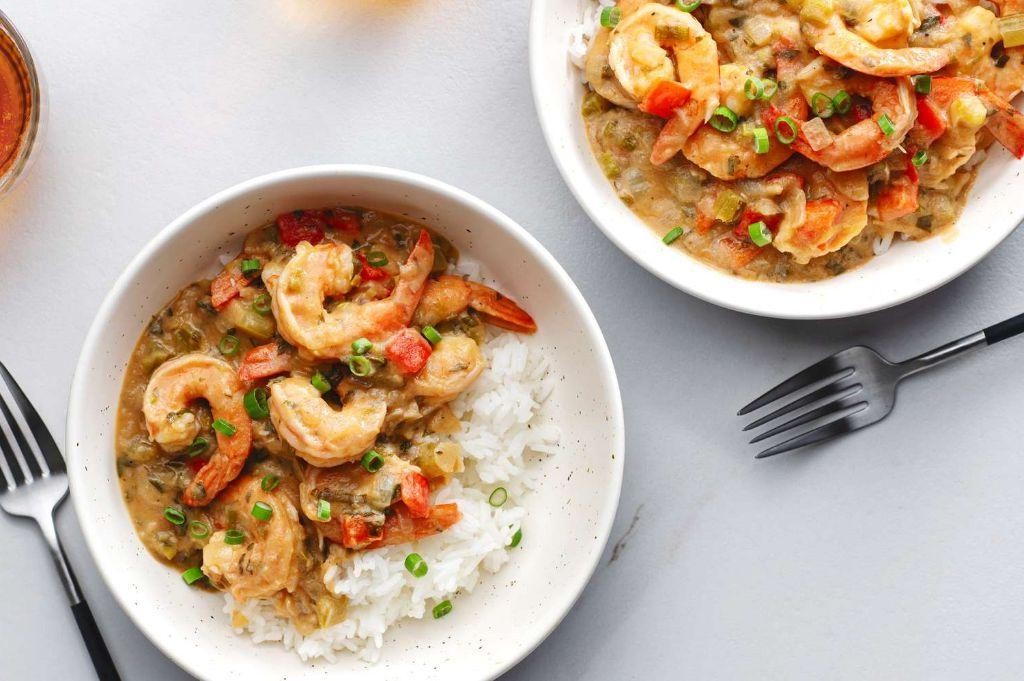 Slow Cooker Shrimp Etouffee