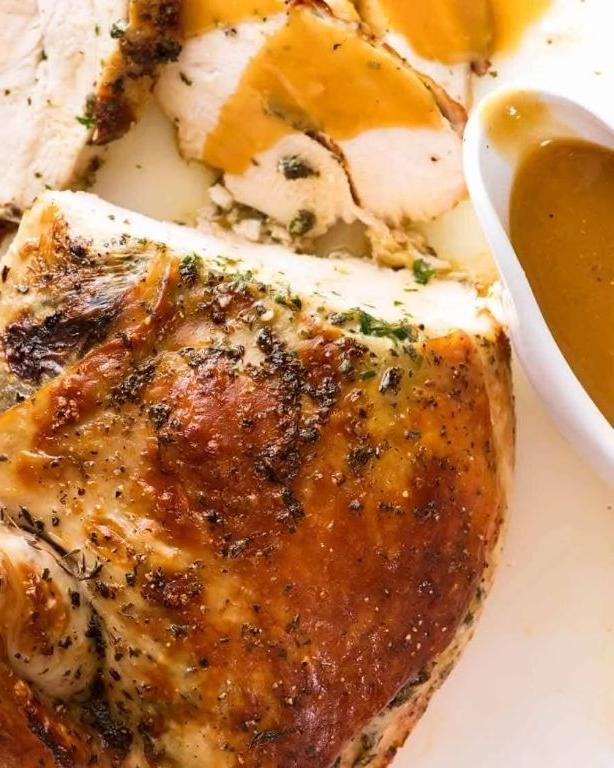 Slow Cooker Turkey Breast with Herbs