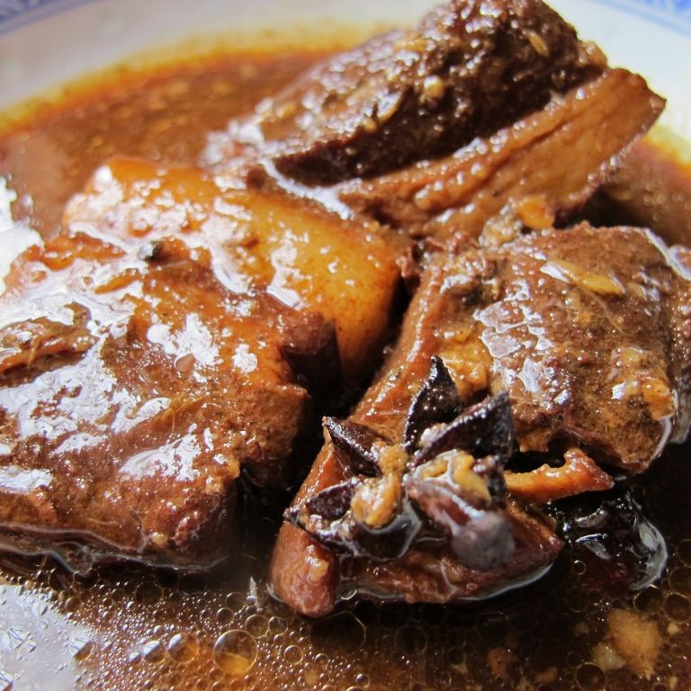 Slow-Cooked Asian Pork Shoulder with Star Anise and Cinnamon