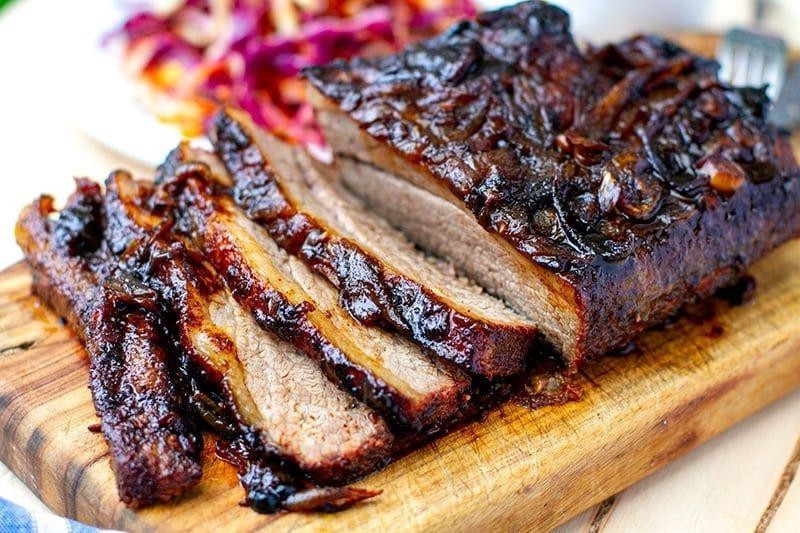 Slow-Roasted Brisket with Balsamic Reduction