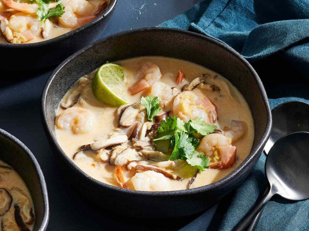 Small batch Thai coconut soup