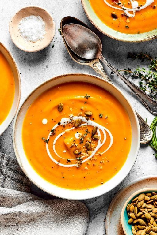 Small batch butternut squash soup