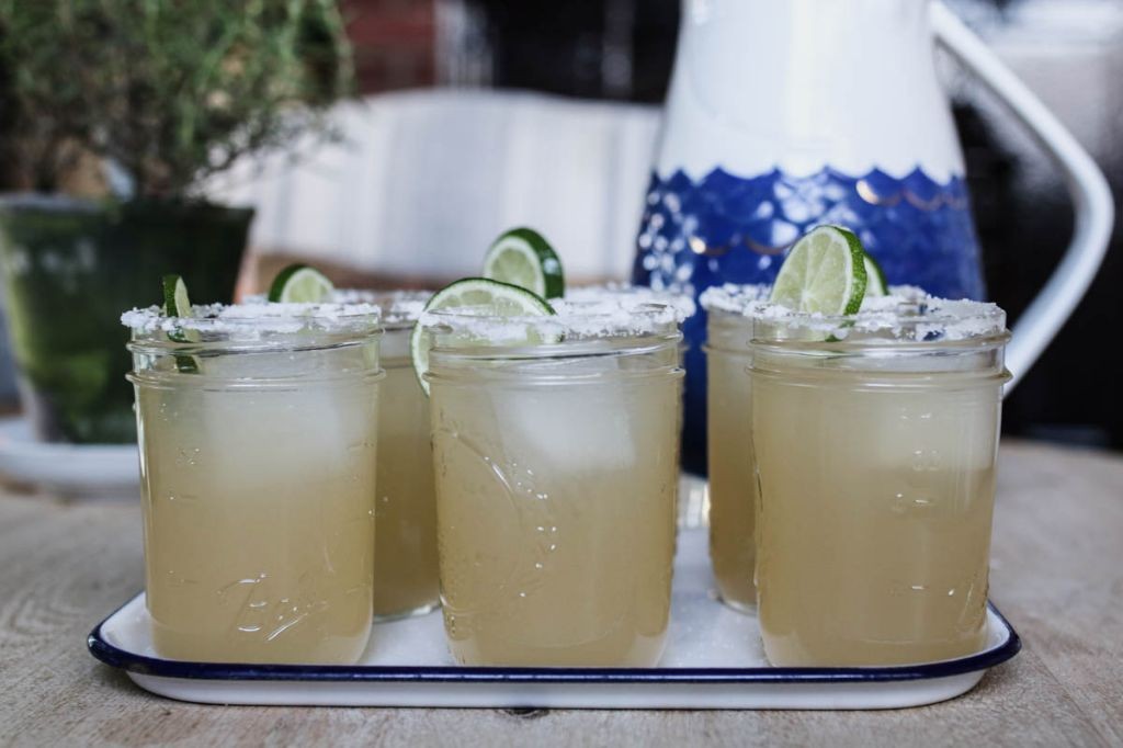Smoked Cedar Plank Margarita