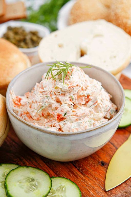 Smoked Cream Cheese and Smoked Salmon Spread