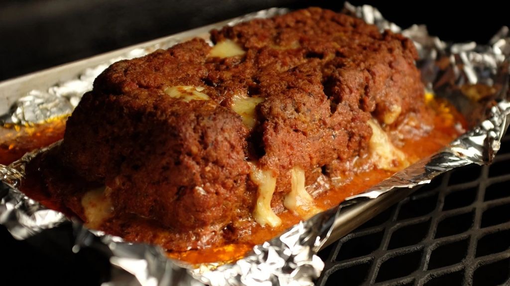 Smoked Meatloaf with Caramelized Onions