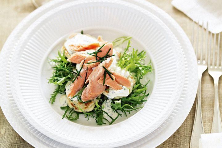 Smoked Sea Trout with Dill and Horseradish Cream