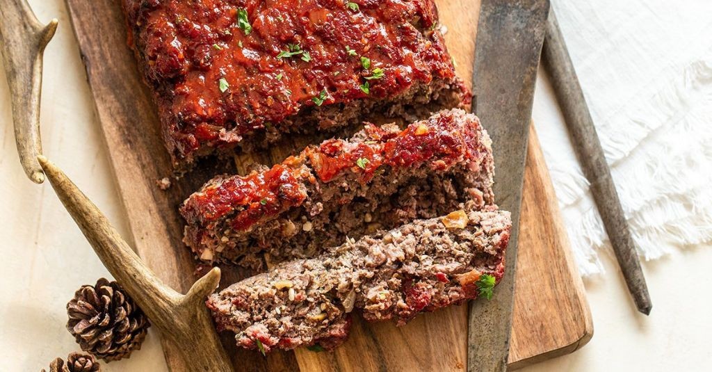 Smoked Venison Meat Loaf with Hickory