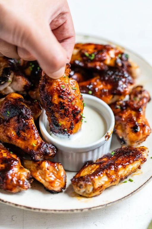 Smoky Chipotle BBQ Chicken Wings