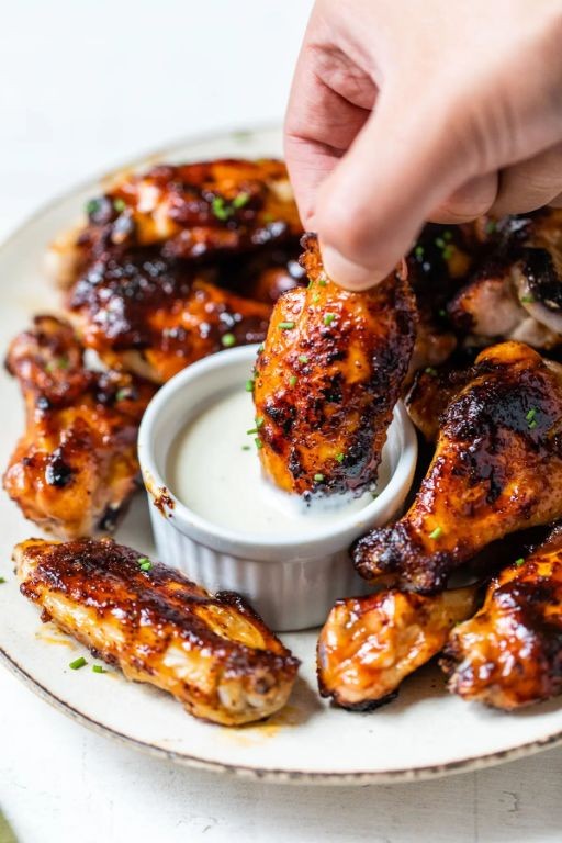 Smoky Chipotle BBQ Wings