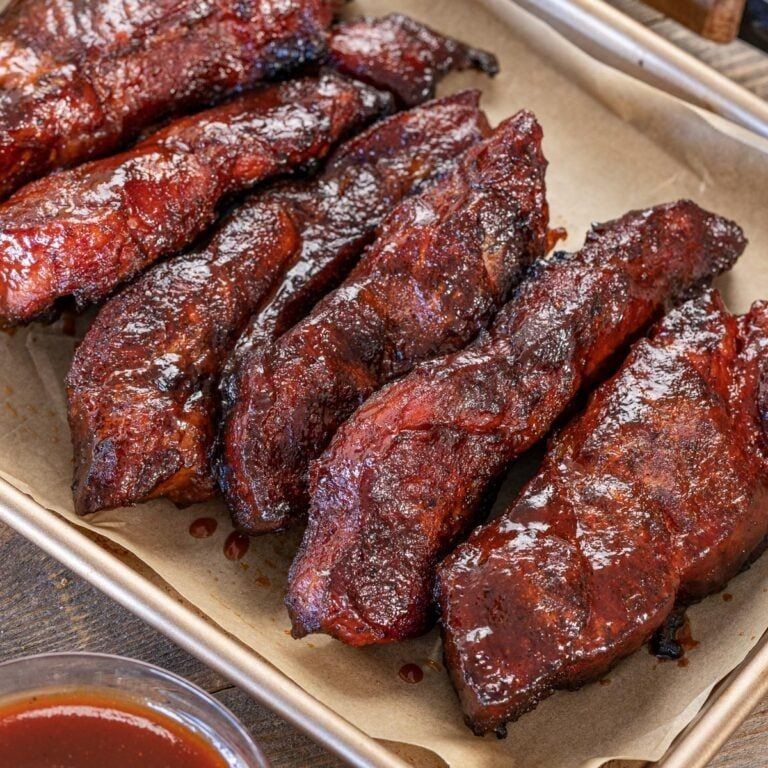 Smoky Dry Rub Boneless Pork Ribs