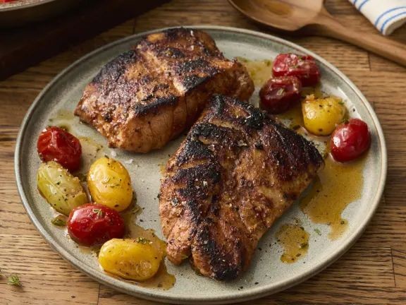 Smoky Paprika Grilled Rockfish