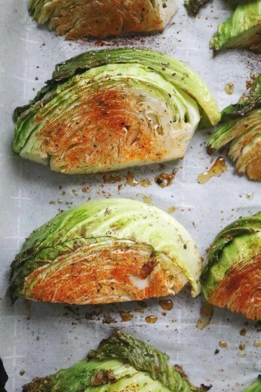 Smoky Paprika Roasted Cabbage
