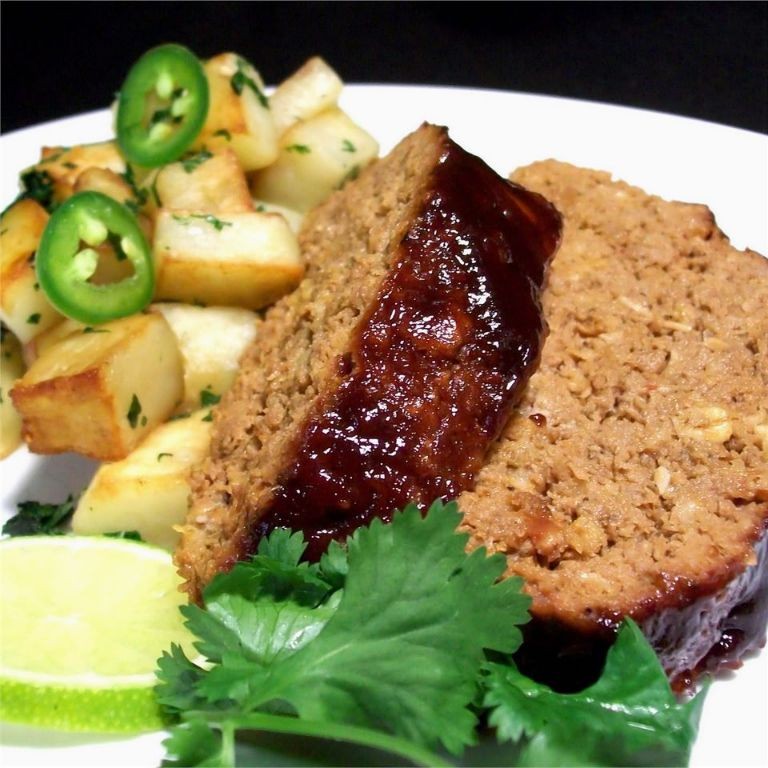 Smoky Turkey Meatloaf with Chipotle Glaze