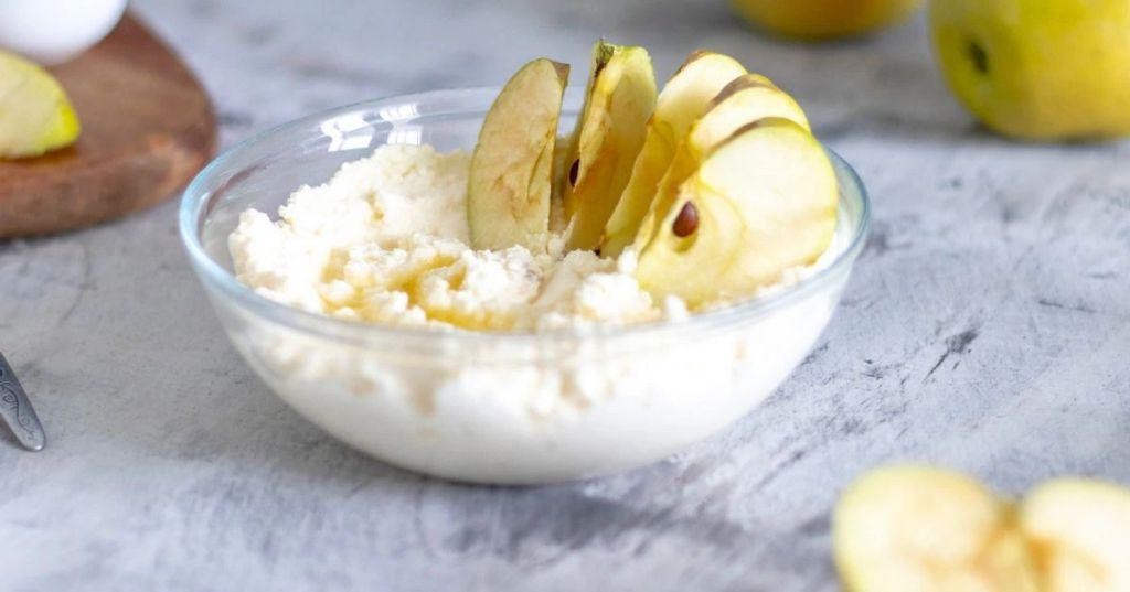 Soft Ricotta and Banana Mash