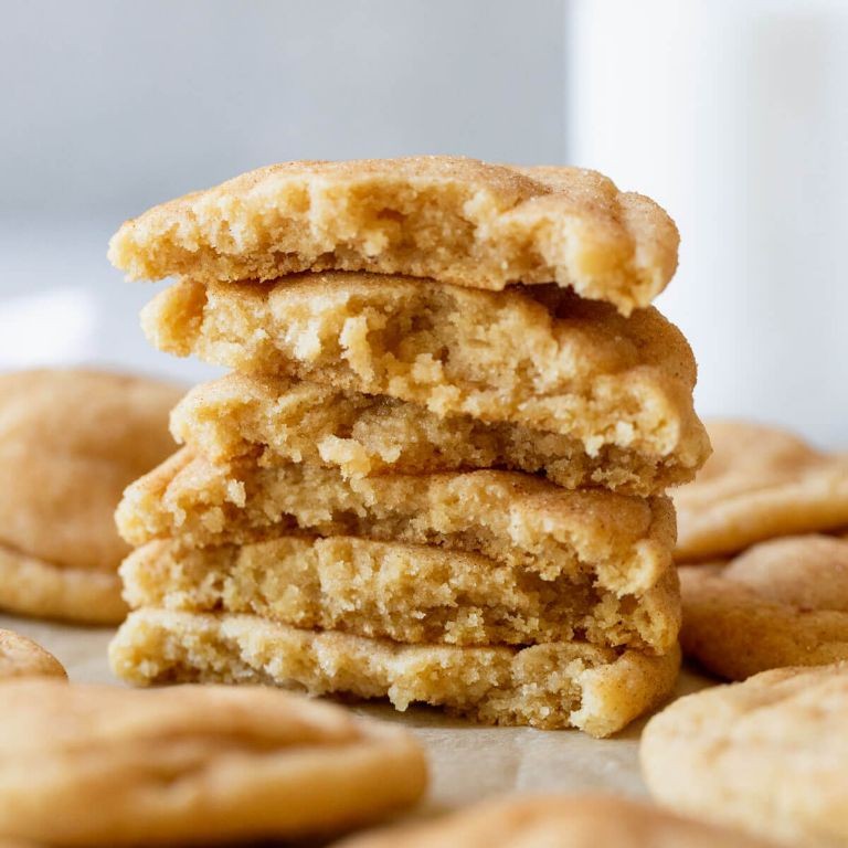Soft and Chewy Snickerdoodles