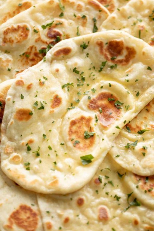 Soft and Fluffy Naan Bread