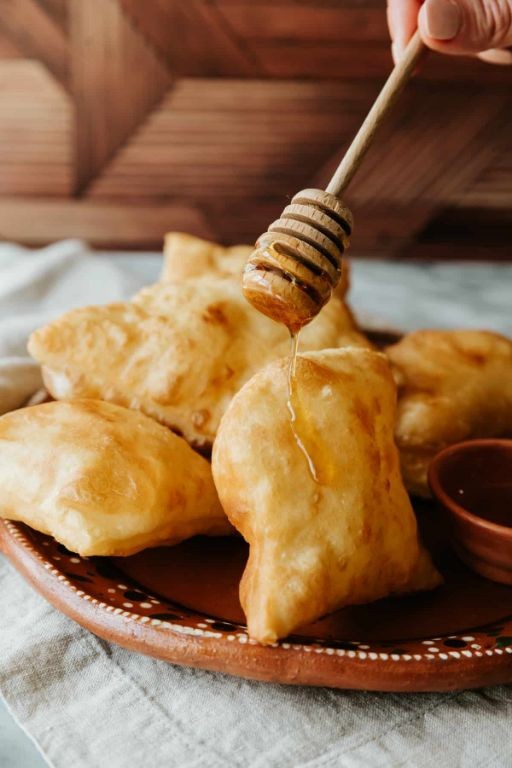 Sopaipillas with Honey