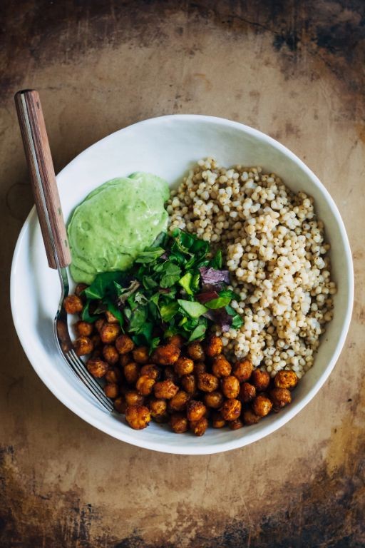 Sorghum and Chickpea Buddha Bowl