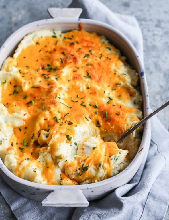 Sour Cream and Onion Baked Potato