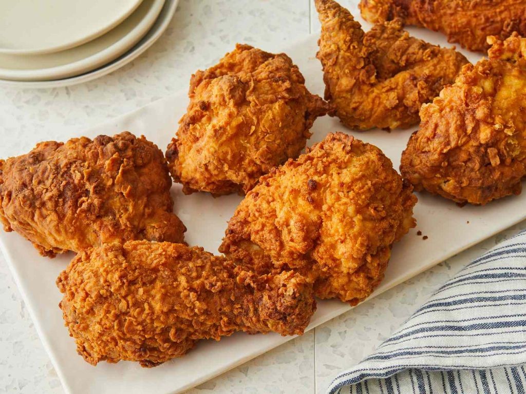 Southern Fried Chicken Backs with Buttermilk Coating