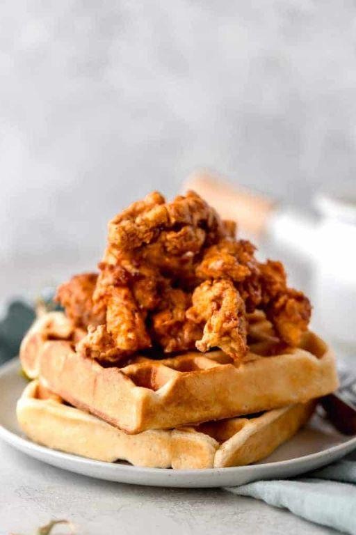 Southern Fried Chicken and Waffles