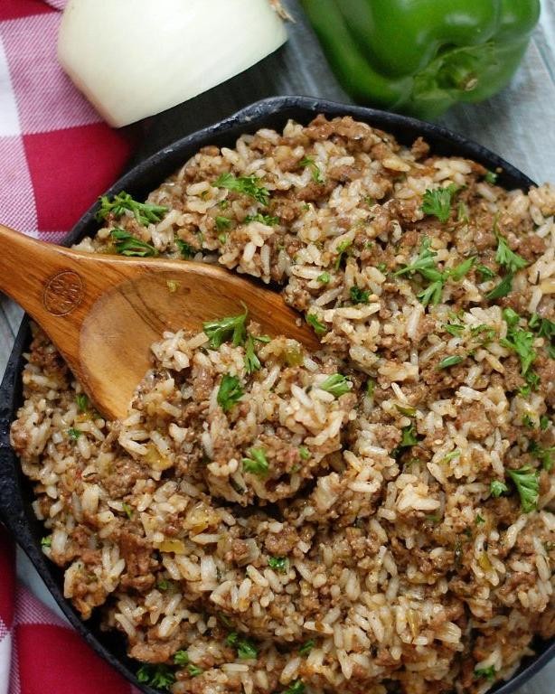 Southern-Style Dirty Rice with Ham