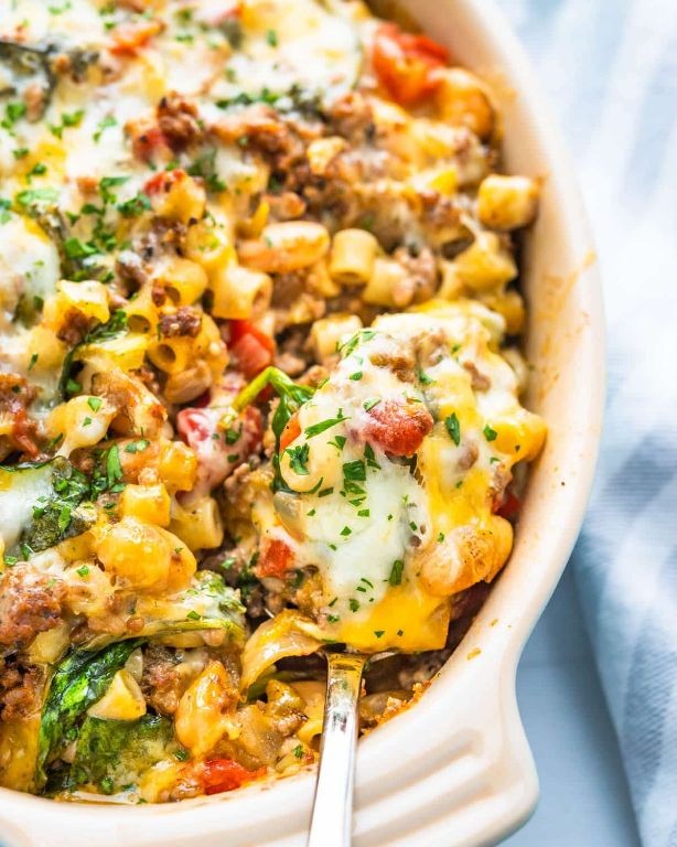 Southwest Elbow Noodle Casserole