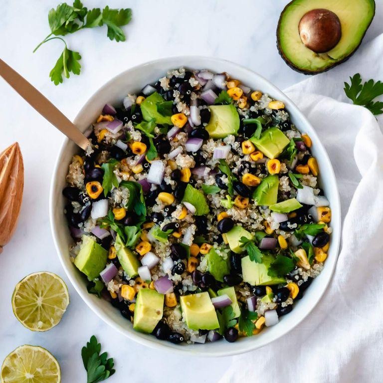 Southwest Quinoa with Corn and Avocado